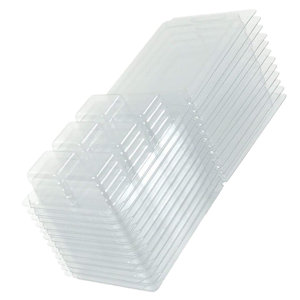Wax Melts - 50Pcs Wax Melt Clamshell Molds Non