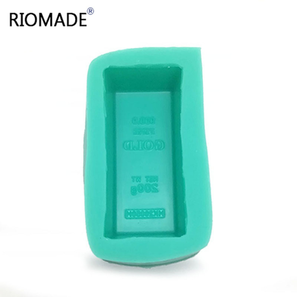 Gold Brick Shape Silicone Mold - огляд і ціна Candle Molds