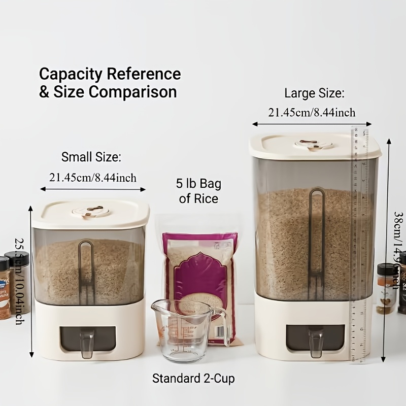 14LB Rice Dispenser, Large Gra - огляд і ціна Soy Wax