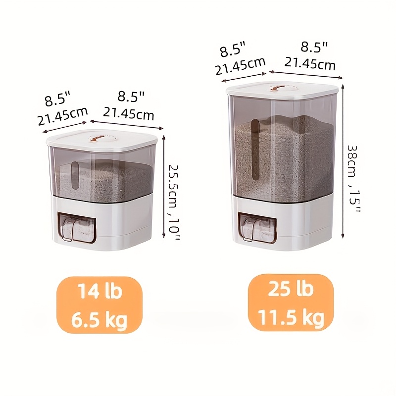 14LB Rice Dispenser, Large Gra - огляд і ціна Soy Wax