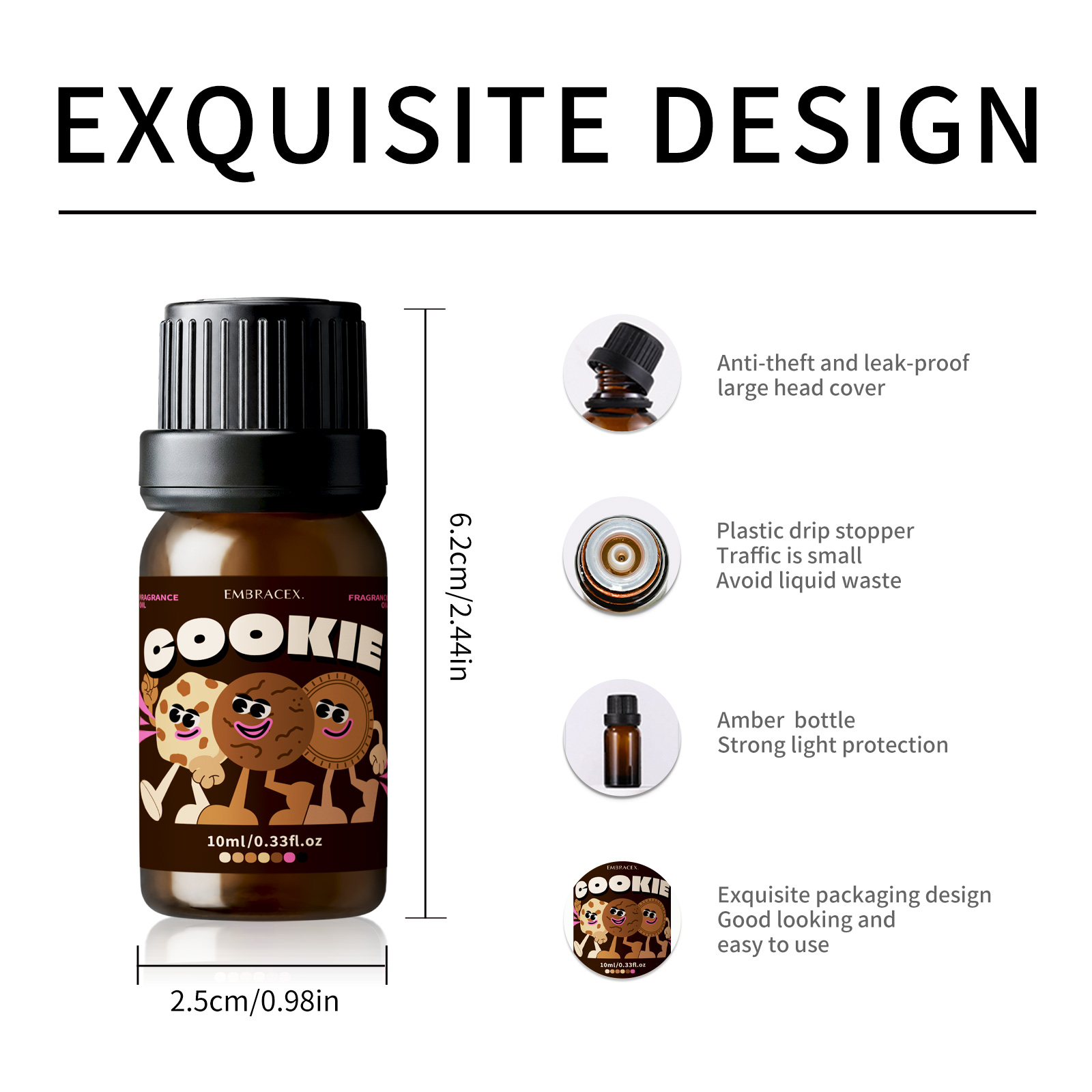 10ml Cookie Fragrance Oils For - огляд і ціна Candle Fragrance